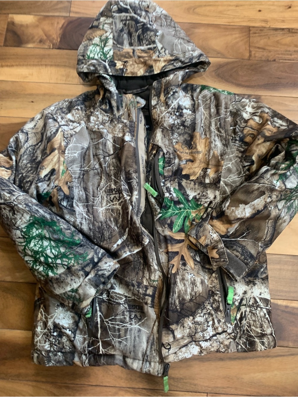Realtree Olive Green Lined Jacket